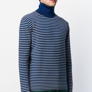 MARNI MEN'S STRIPED TURTLENECK SWEATER SIZE M    FINAL PRICE
